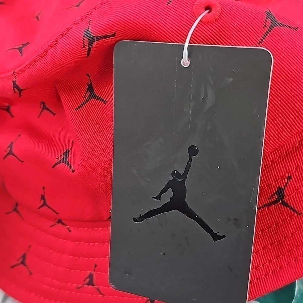 Jordan Boys Youth‎ Bucket Hat Red Black New
